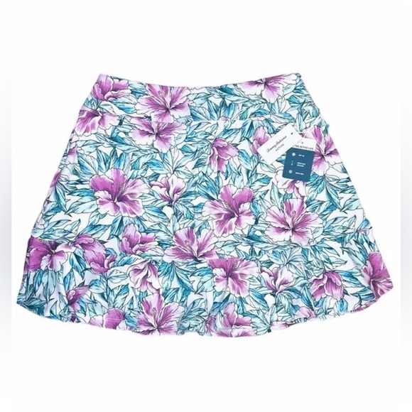 Tommy Bahama Floral Print Skirt Skort - Picture 1 of 8
